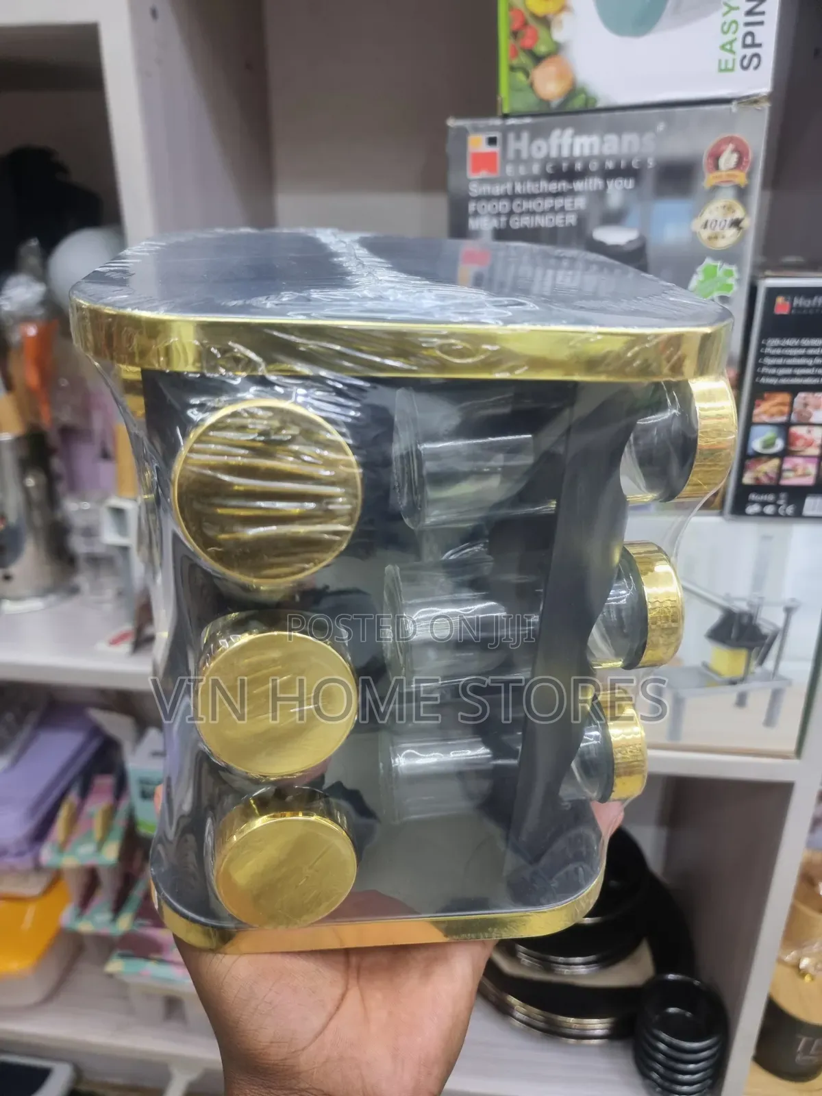 Spice Carousel 12 Jar Rotating