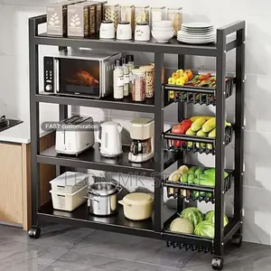 Modern Microwave Storage Cabinet