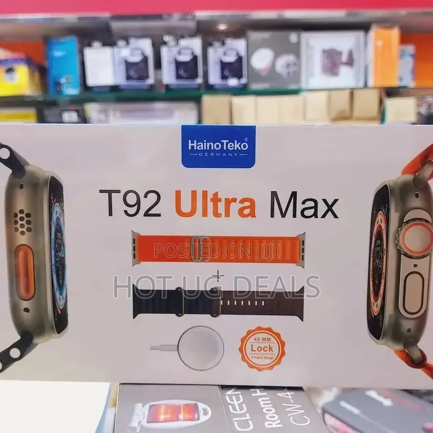 Haino Teko T92 Ultra Max Smartwatch - Bluetooth Calling With 2 Straps