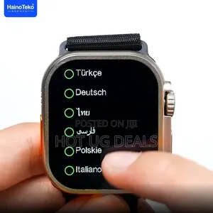 Haino Teko T92 Ultra Max Smartwatch - Bluetooth Calling With 2 Straps