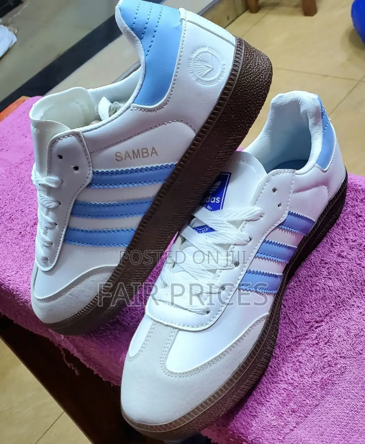 Pink Lowsole Samba Shoes