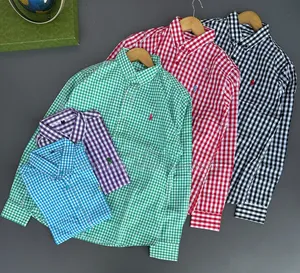 Striped Polo Linen Shirts