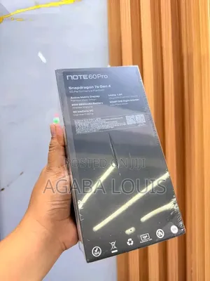 New Infinix Note 60 Pro 256 GB Gray