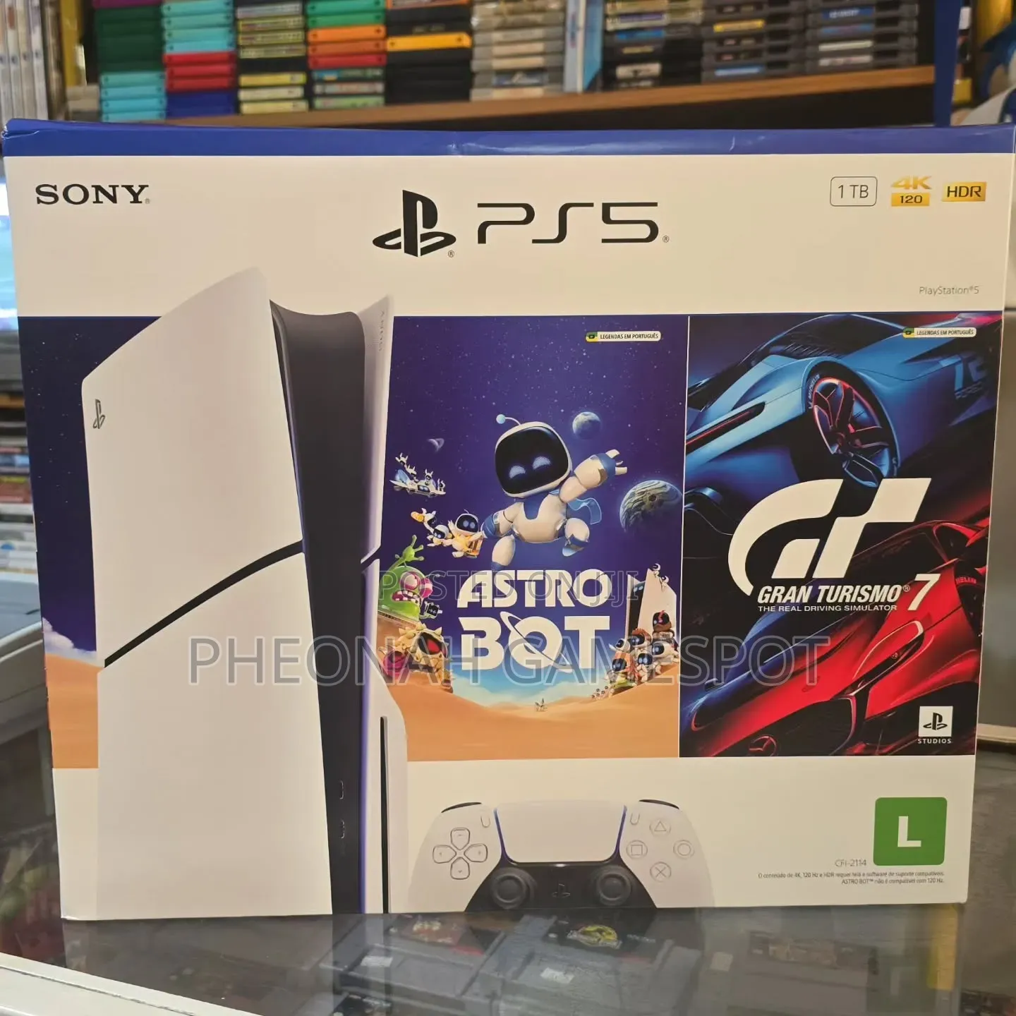 Brand New Playstation 5 Slim Disc Edition. Fortnite Edition. 1TB SSD