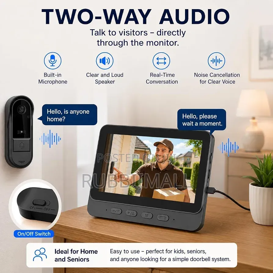 Smart Home Video Doorbell System