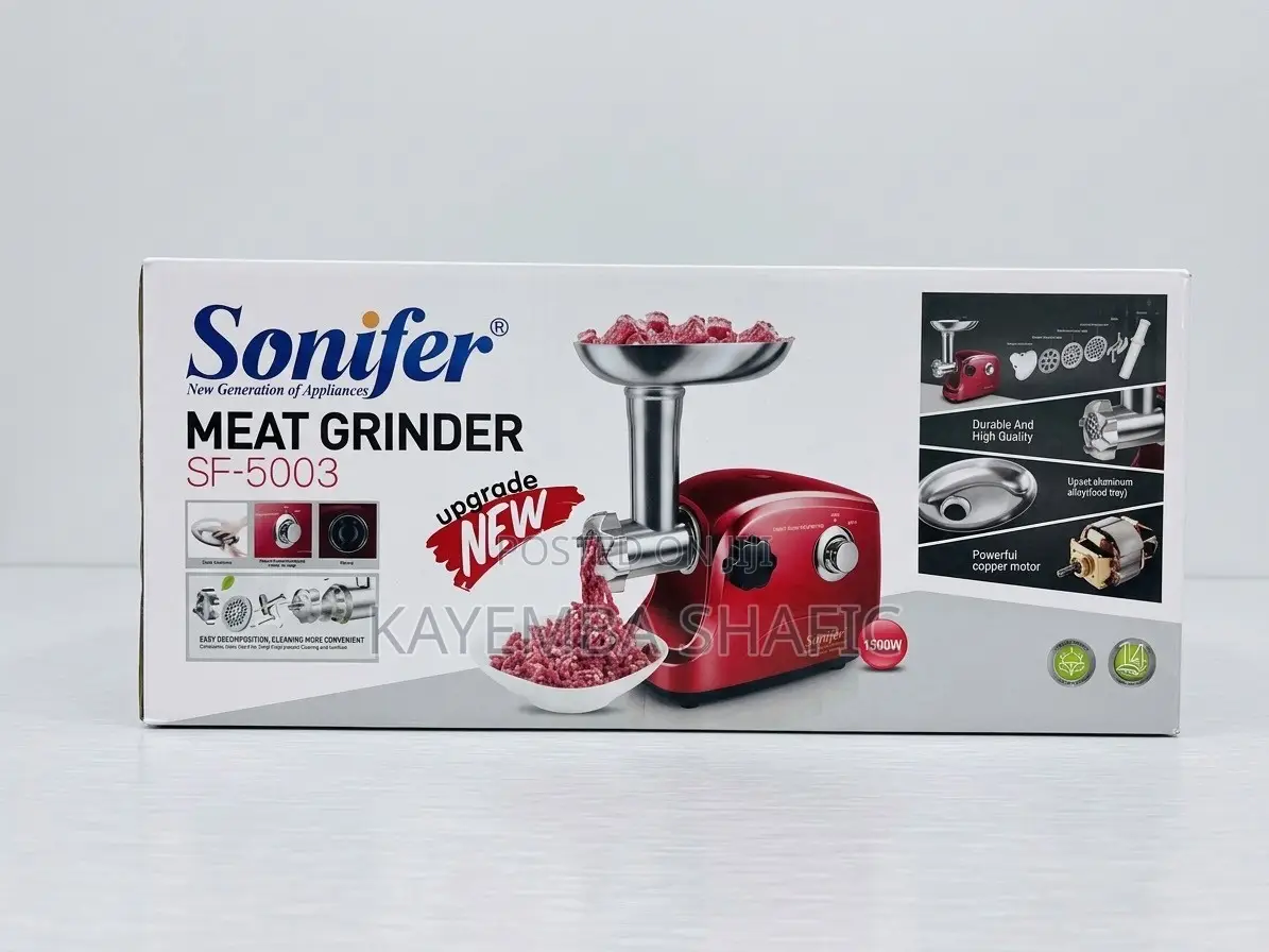 Sonifer SF-5003 Electric Meat Grinder & Mincer - 1500W (New)