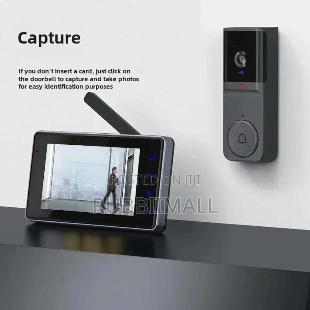 Smart Home Video Doorbell System ~ Support Video Recording