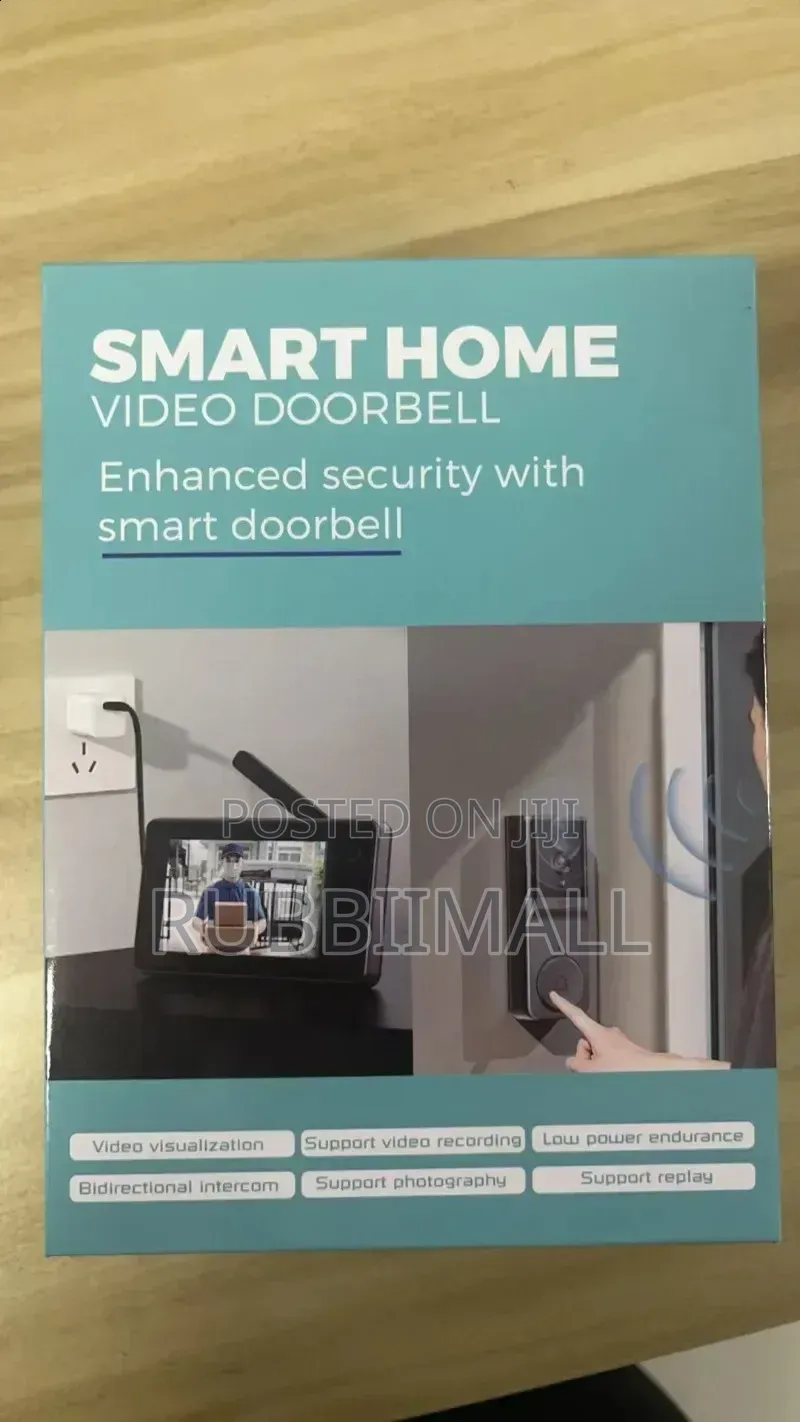 Smart Home Video Doorbell System ~ Support Video Recording