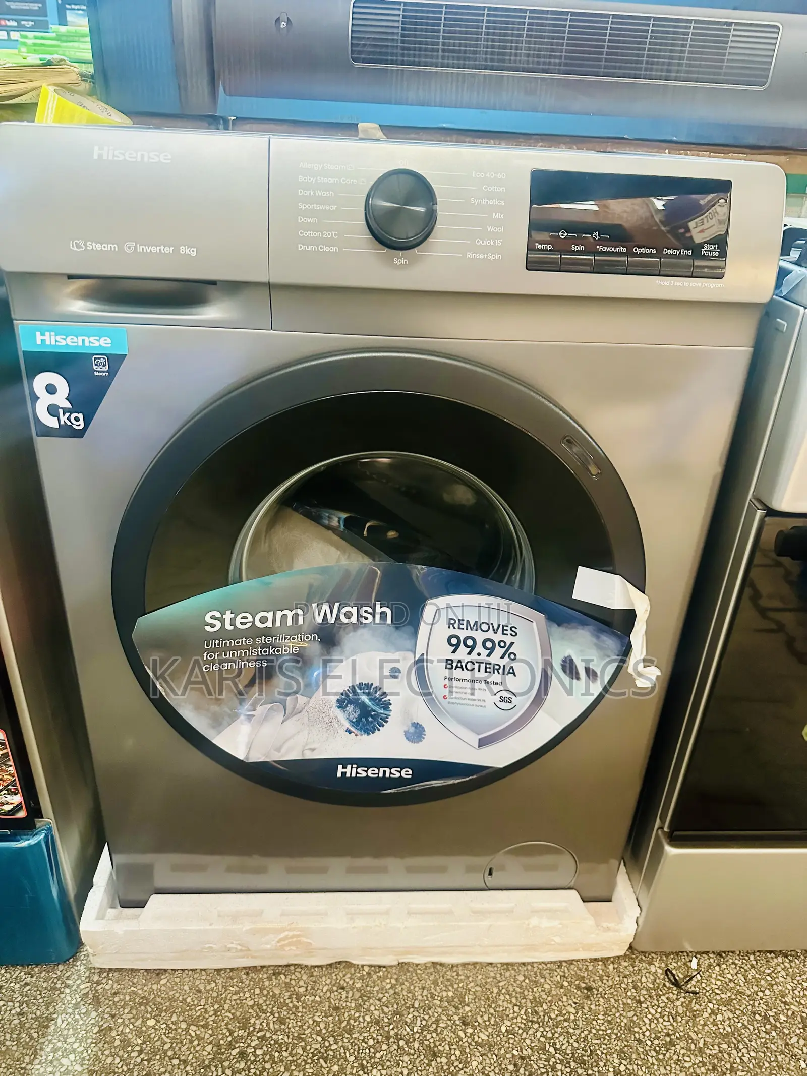 Hisense 8kg Front Loader Washing Machine