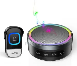 Wireless Doorbell and Portable Bluetooth Speaker 2 in 1