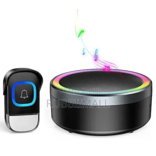 Wireless Doorbell and Portable Bluetooth Speaker 2 in 1