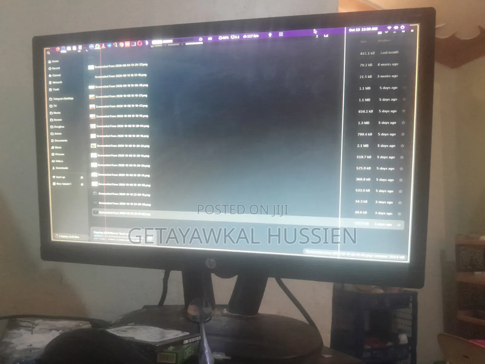 HP 21 Inch Monitor