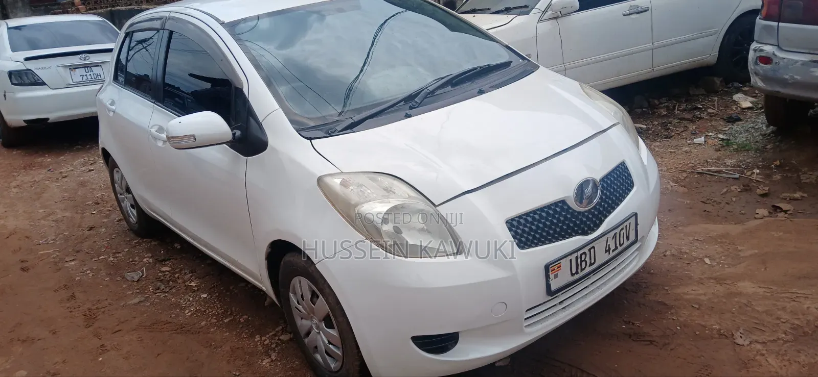 Toyota Vitz 2008 White