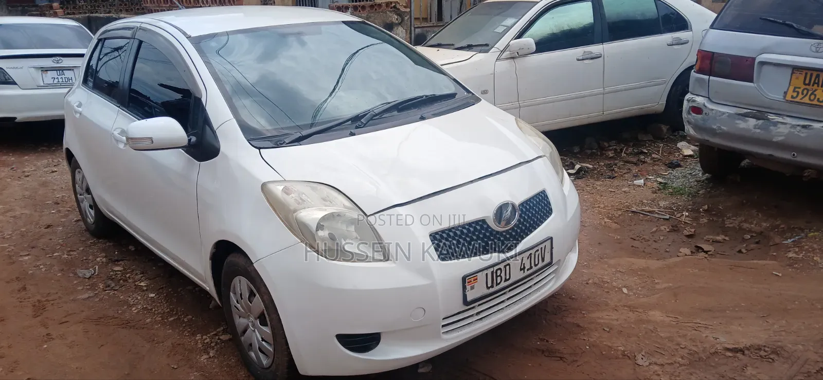 Toyota Vitz 2008 White