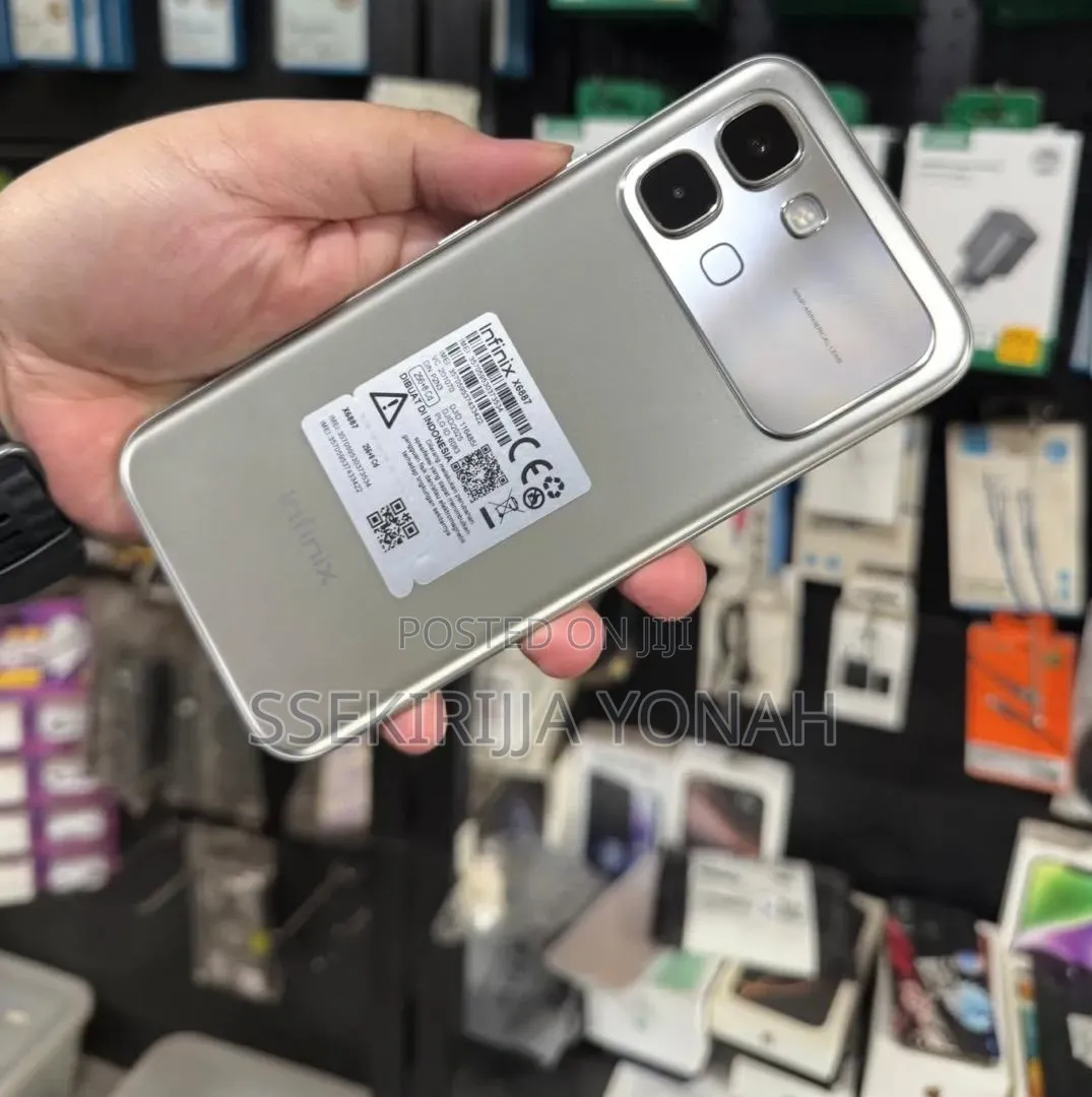 New Infinix Note Edge 256 GB Silver