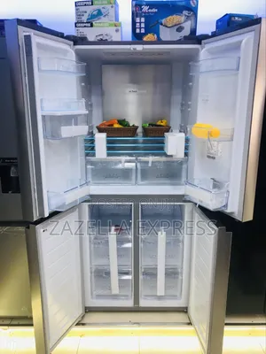 Hisense 515L 4 Doors Refrigerator Silver