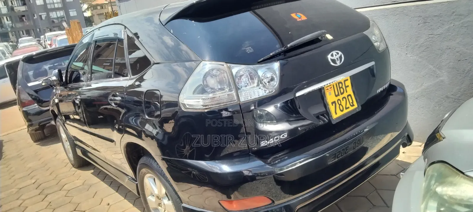 Toyota Harrier 2.4 2008 Black