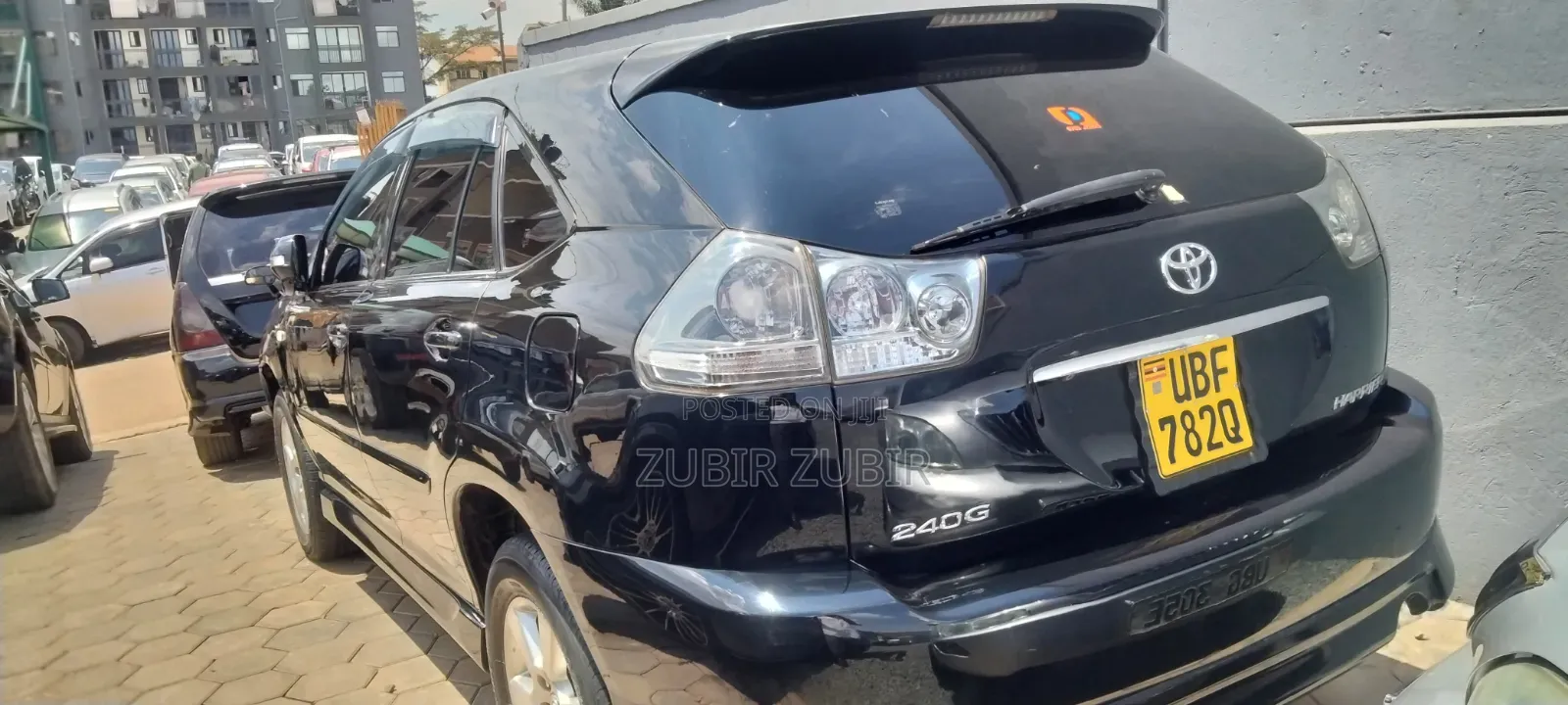 Toyota Harrier 2.4 2008 Black