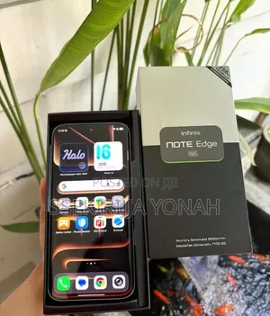 New Infinix Note Edge 256 GB Silver