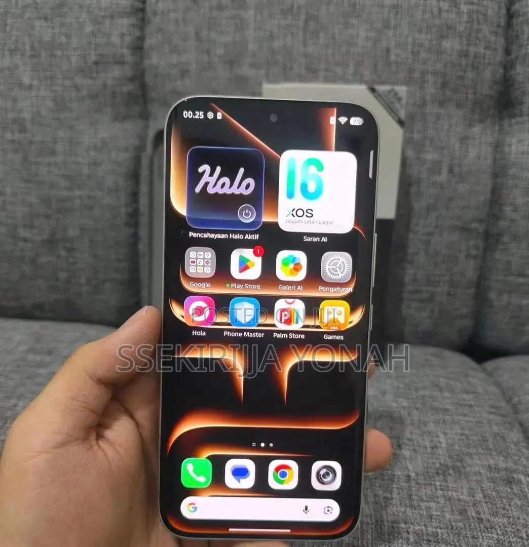 New Infinix Note Edge 256 GB Silver