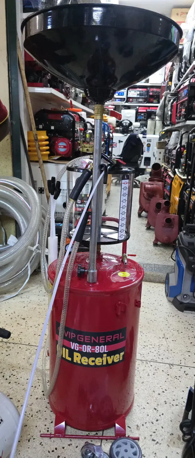 Oil Receiver 80 Littles /Oil Collector 80L