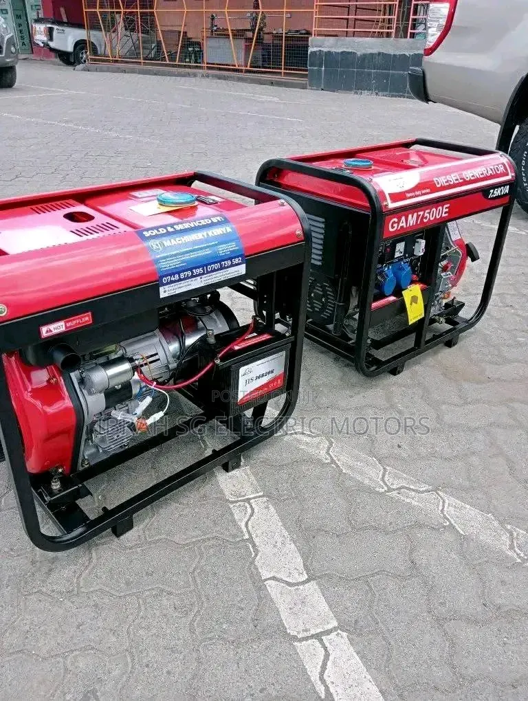Gasoline Self Starter Generator