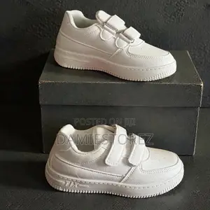 White Kids Sneakers