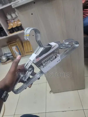 Stainless Steel Metallic Hangers 10 PCS