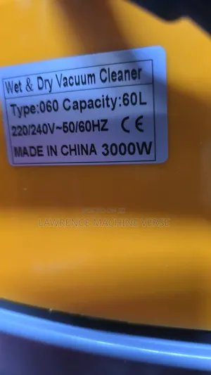 Vacuum Cleaner 60L Wet and Dry