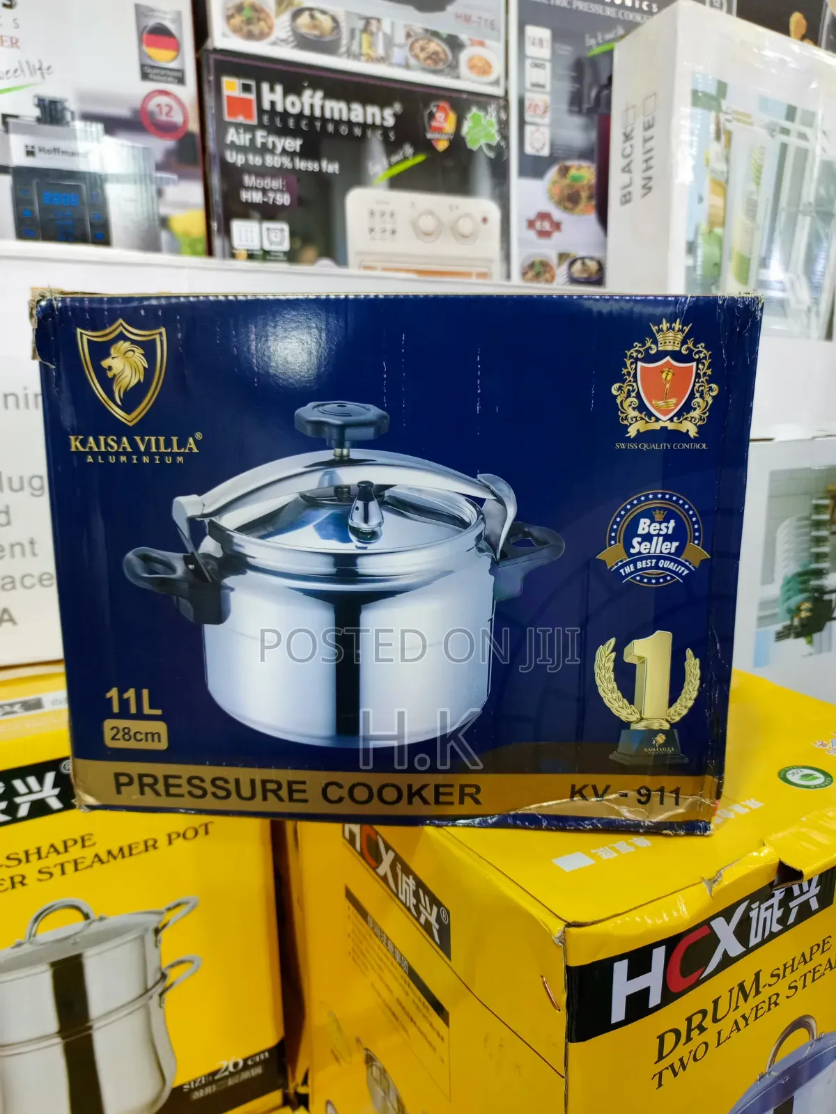 Kaisa Villa 11L Aluminium Pressure Cooker (Model KV-911).