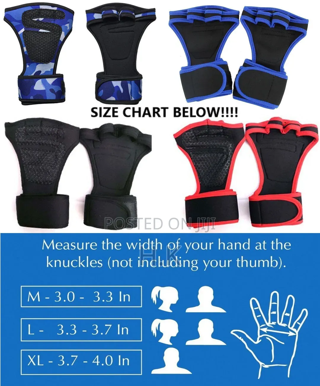 Padded Weightlifting Hand Grips