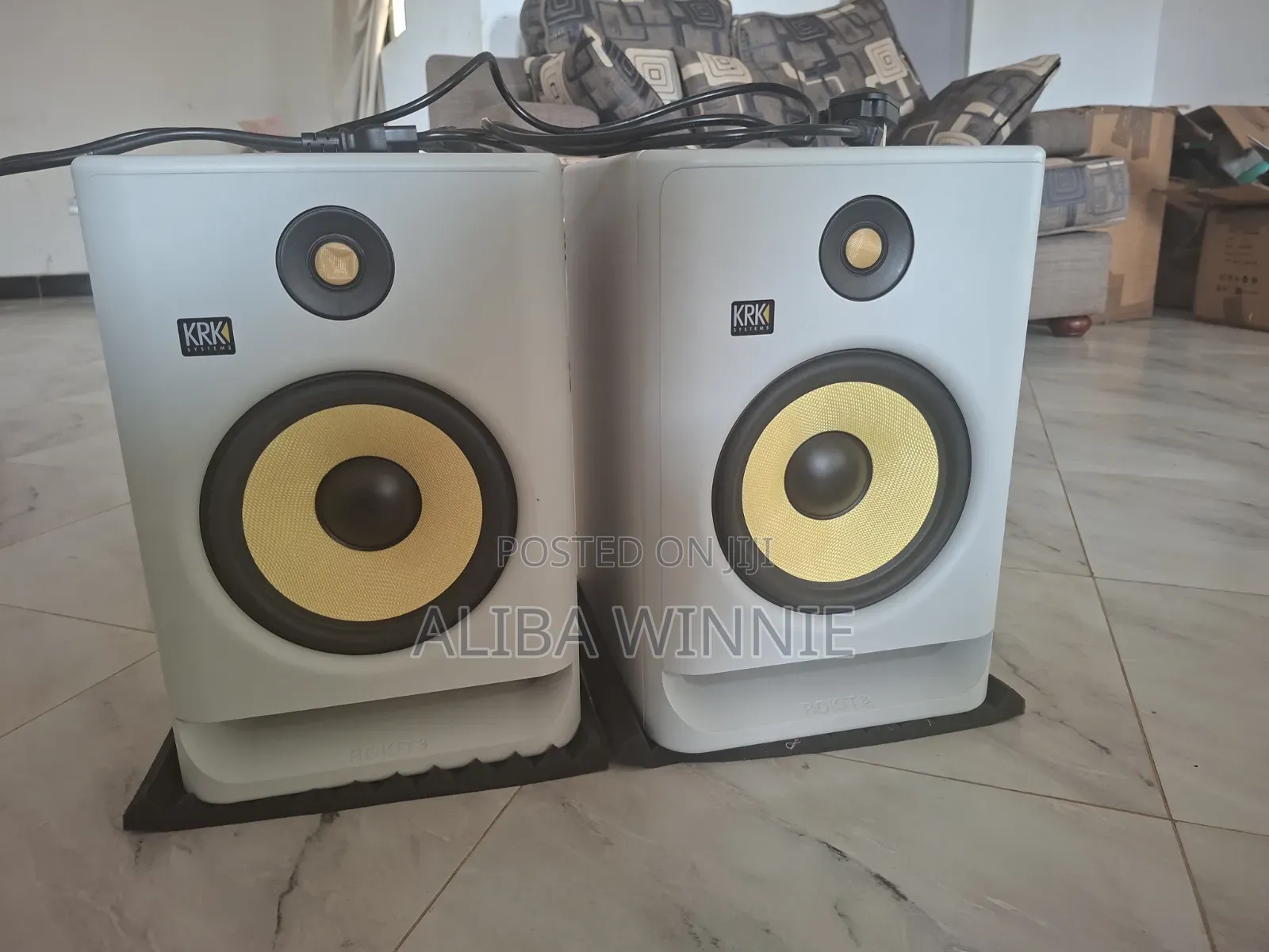 KRK Rokit 8s Studio Monitors Pair Generation 4
