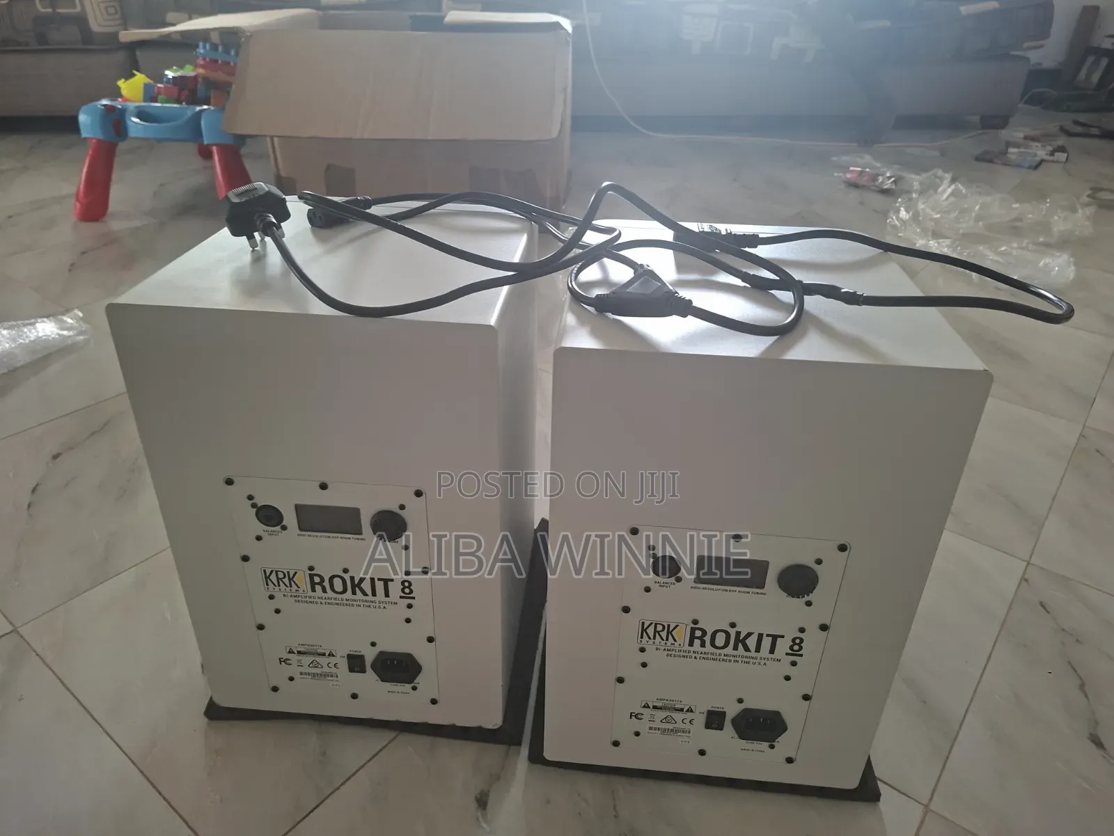 KRK Rokit 8s Studio Monitors Pair Generation 4