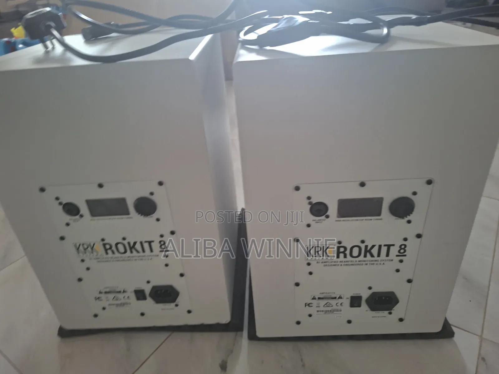 KRK Rokit 8s Studio Monitors Pair Generation 4