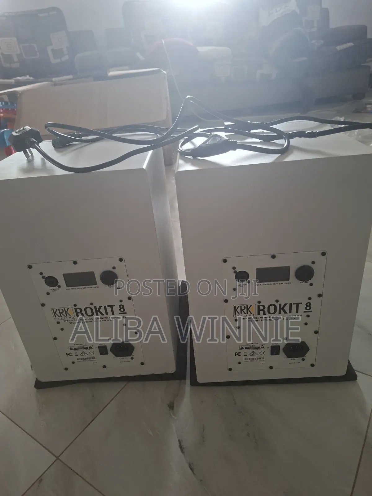 KRK Rokit 8s Studio Monitors Pair Generation 4