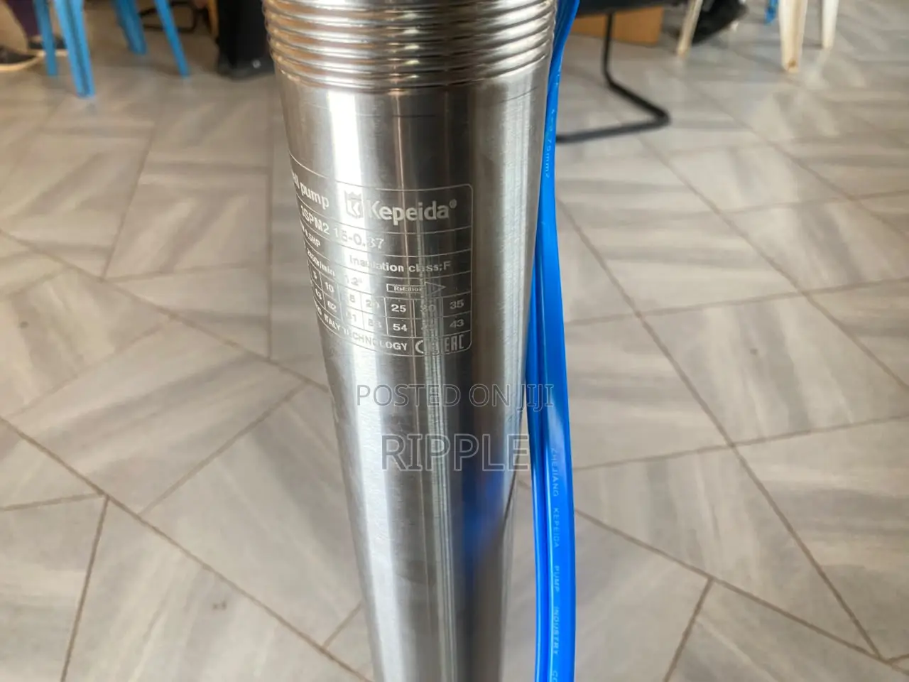 370W Heavy-Duty Electric AC Borehole Pump – 64m Head | 3,900l/H