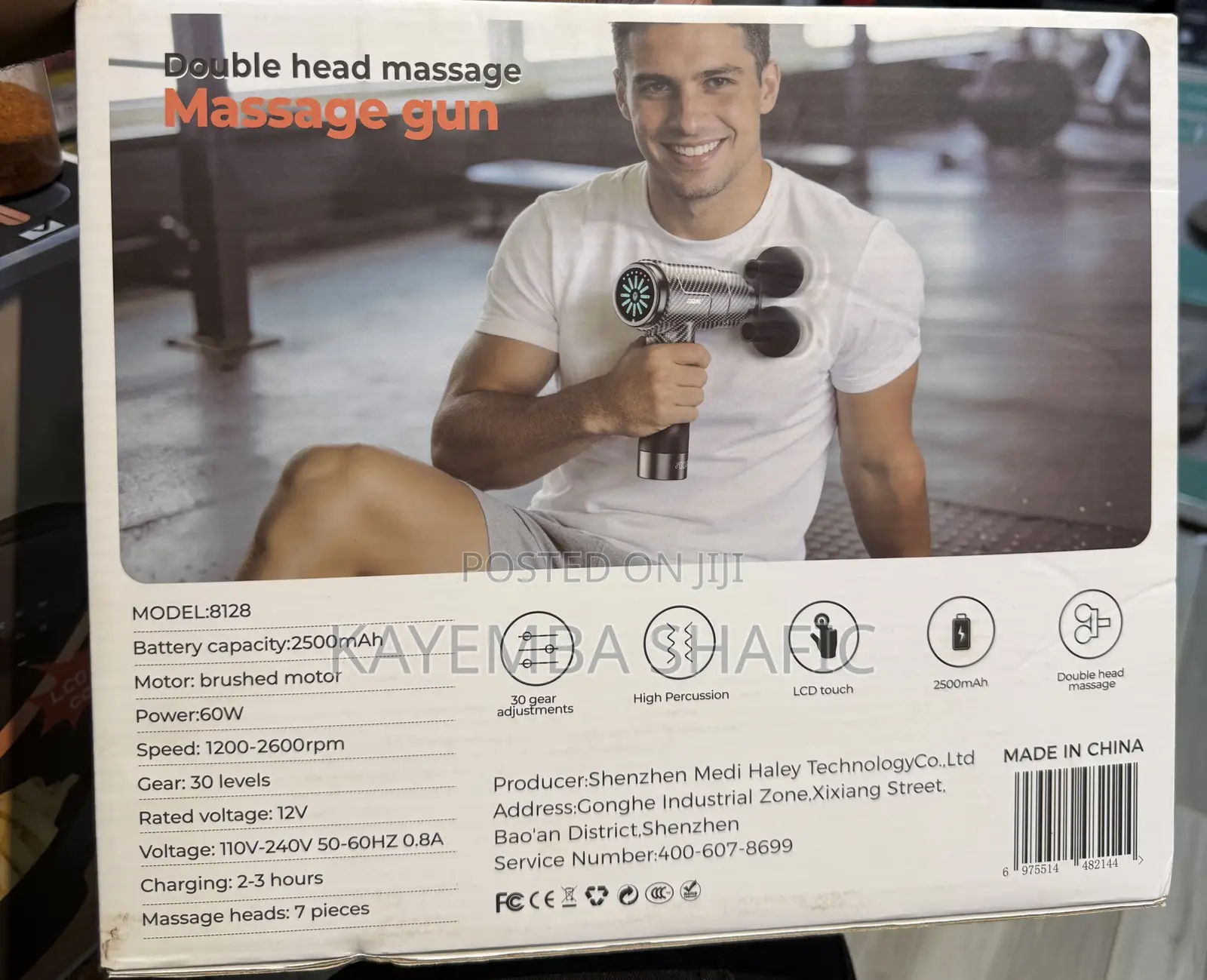 MDHL MD-8121 Double Head Percussion