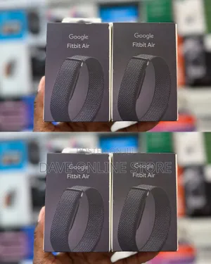 Google Fitbit Air, a Screenless Smart Health and Fitness Tracker.