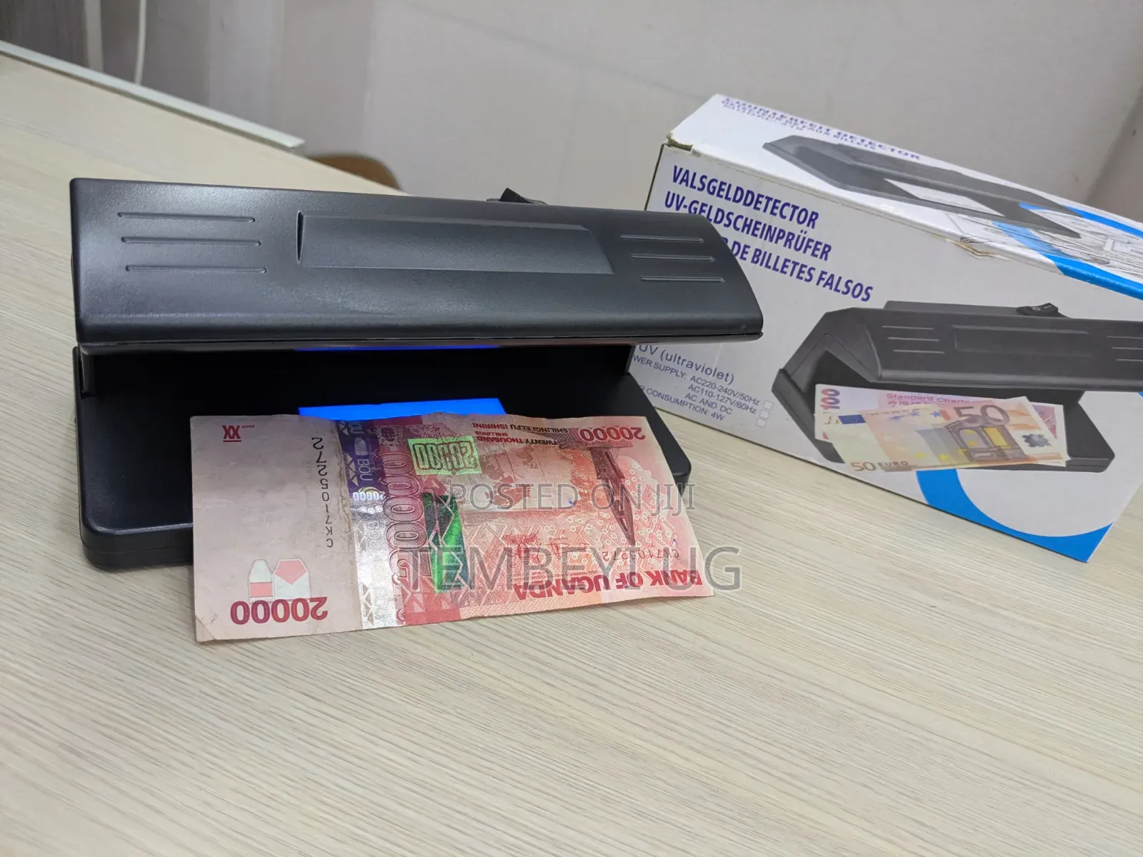 Counterfeit Money Detector - Ultraviolet Detection Using LED's