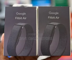 Google Fitbit Air, a Screenless Smart Health and Fitness Tracker.