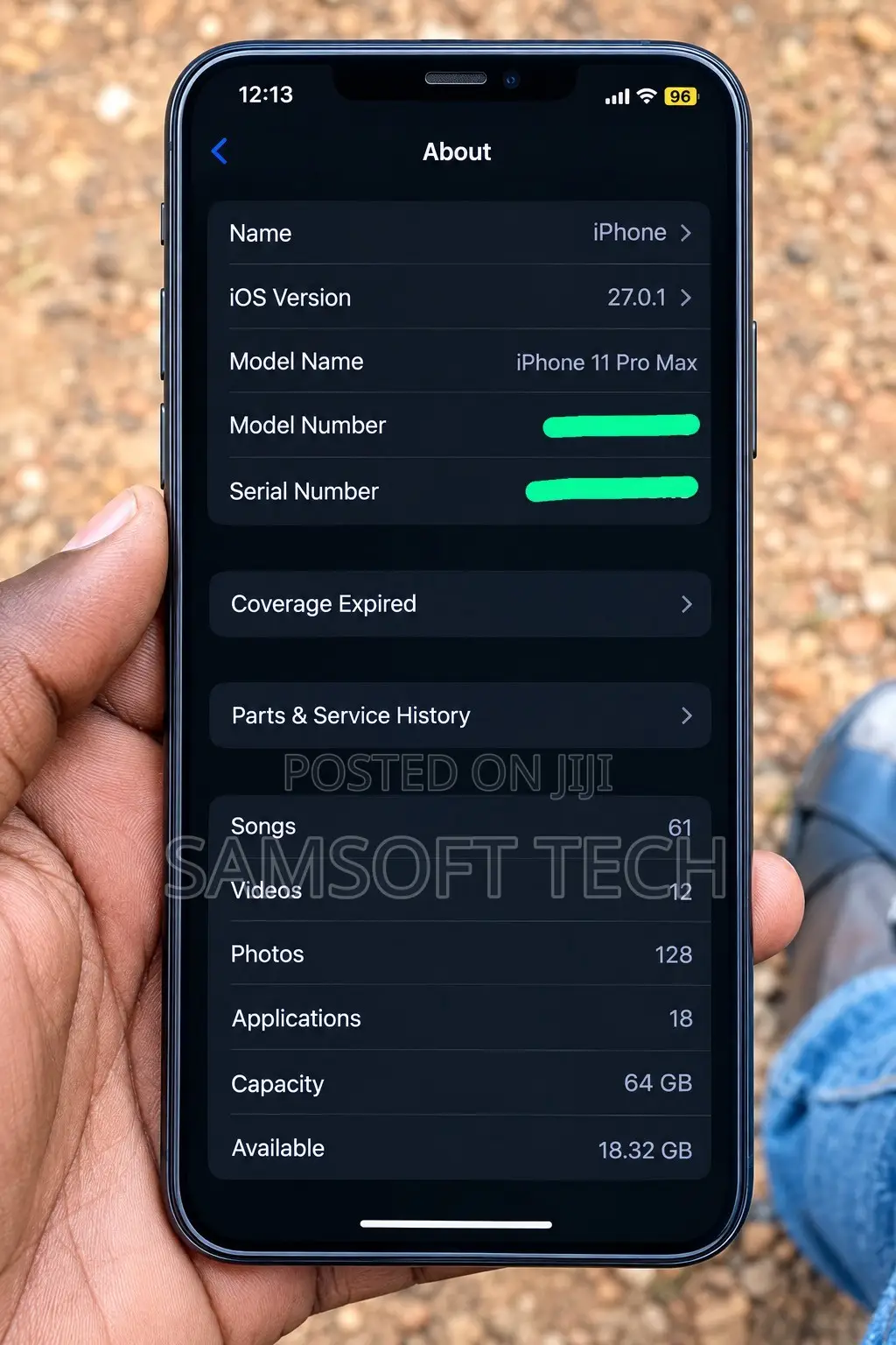 Apple iPhone 11 Pro Max 64 GB Gray
