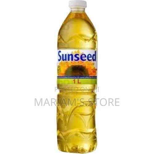 1-Liter Bottle of Sunseed Sunflower Cooking Oil