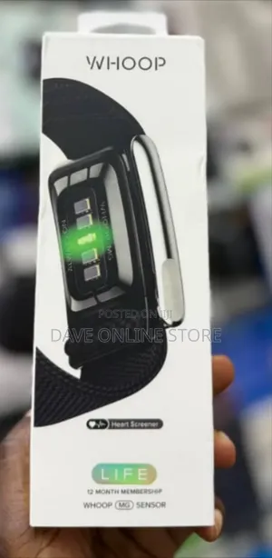 WHOOP Life 5.0 MG Sensor, a Screenless Health, Fitness, and Sleep