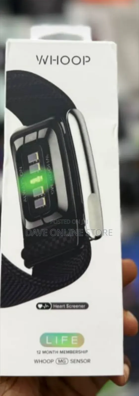 WHOOP Life 5.0 MG Sensor, a Screenless Health, Fitness, and Sleep