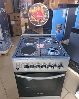 SPJ 2+2 Premium Gas and Electric Standing Cooker (50x50cm)