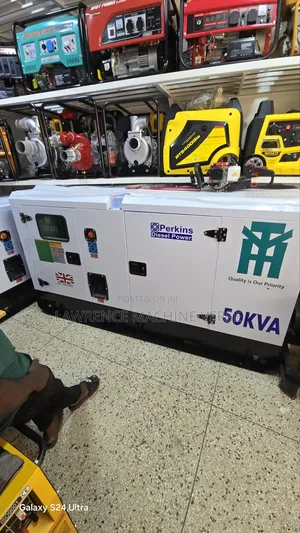 Super Silent Diesel Generator 50KVA Both Single and Three Phase
