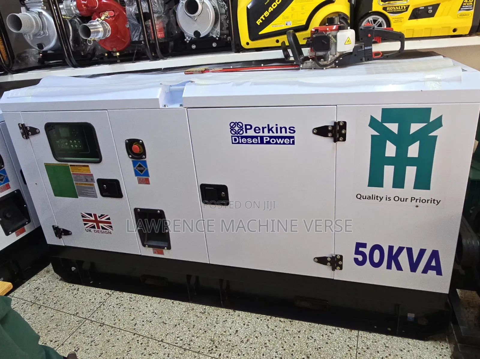 Super Silent Diesel Generator 50KVA Both Single and Three Phase