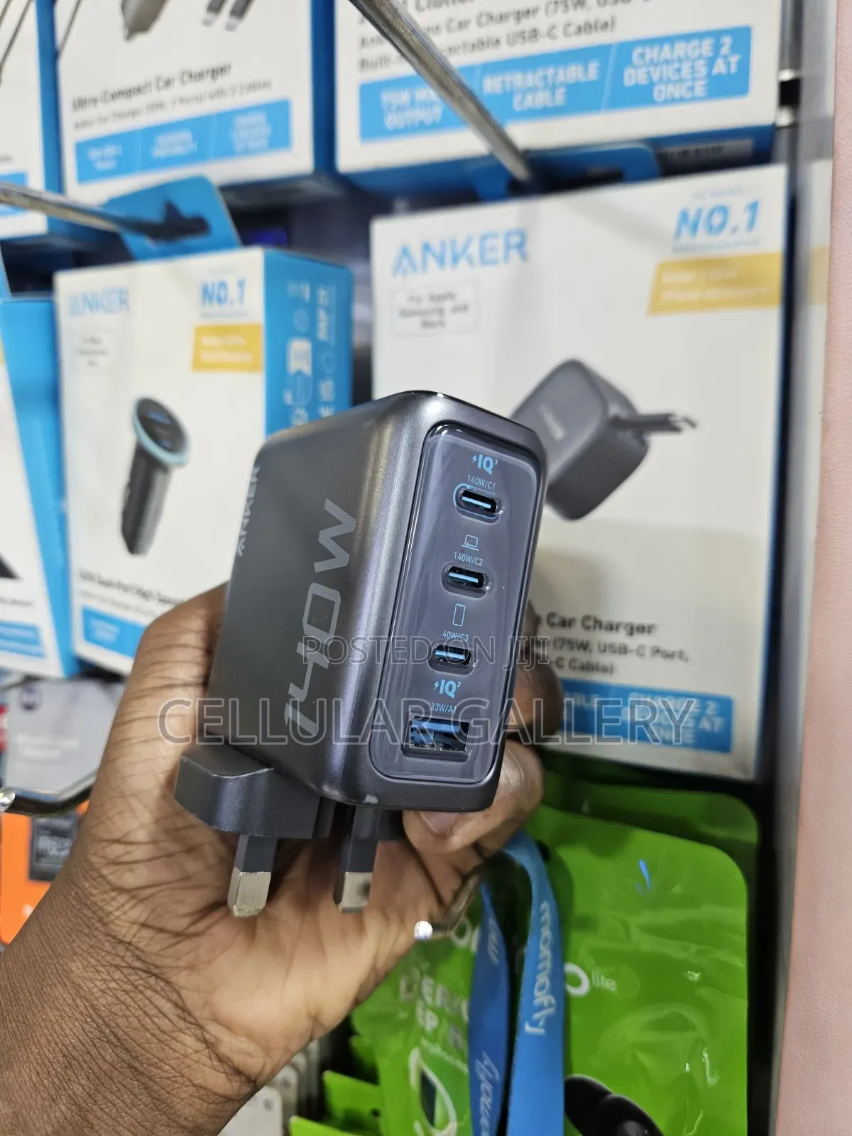 Anker 140W, 4-Ports, P.D 3.1 Super Fast Charger (Used)