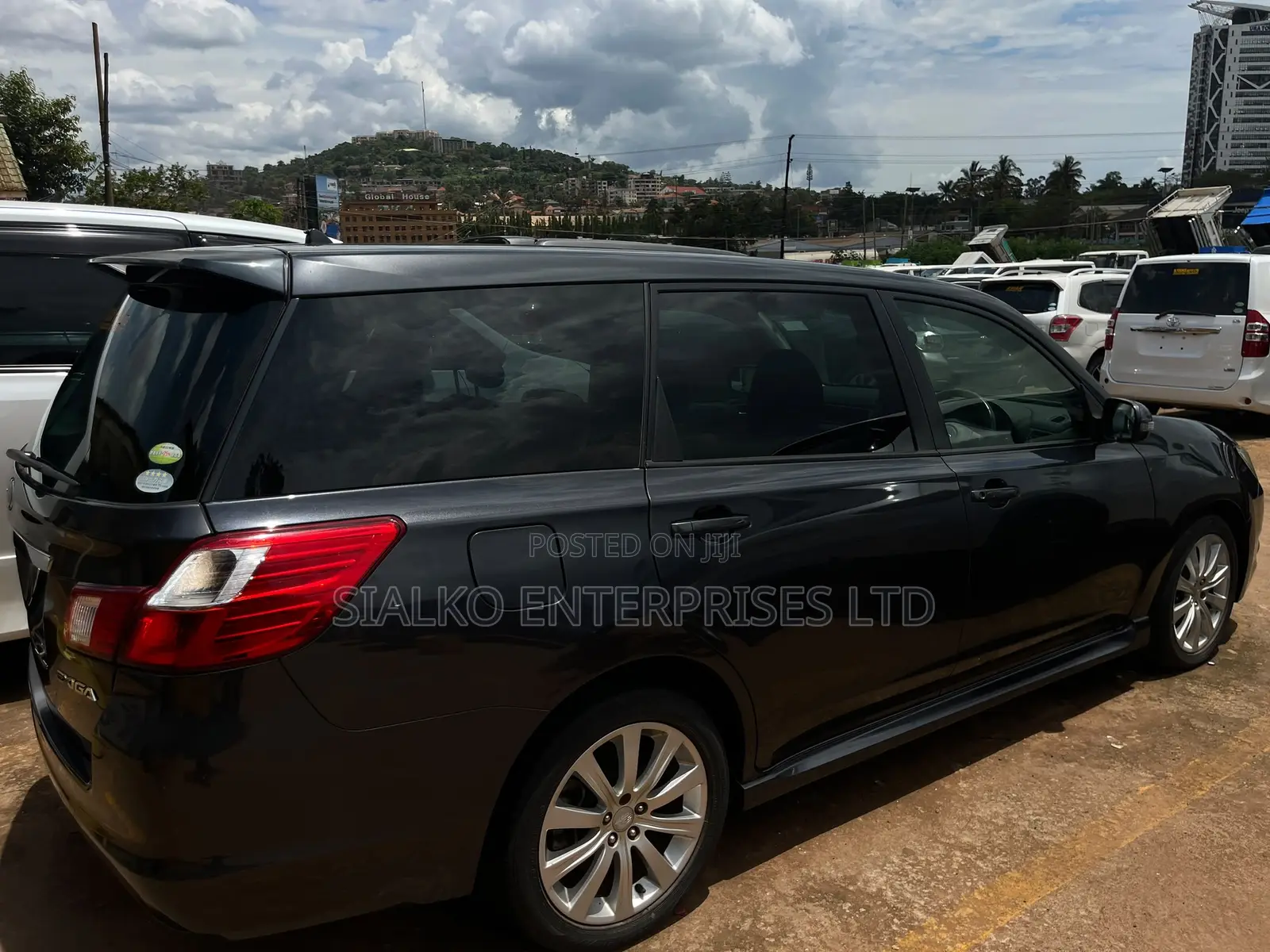Subaru Exiga 2013 Gray