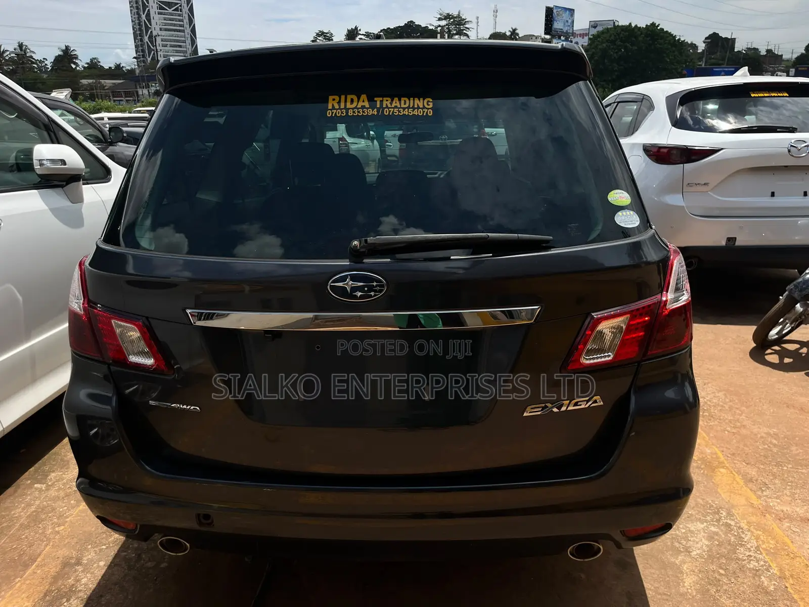 Subaru Exiga 2013 Gray